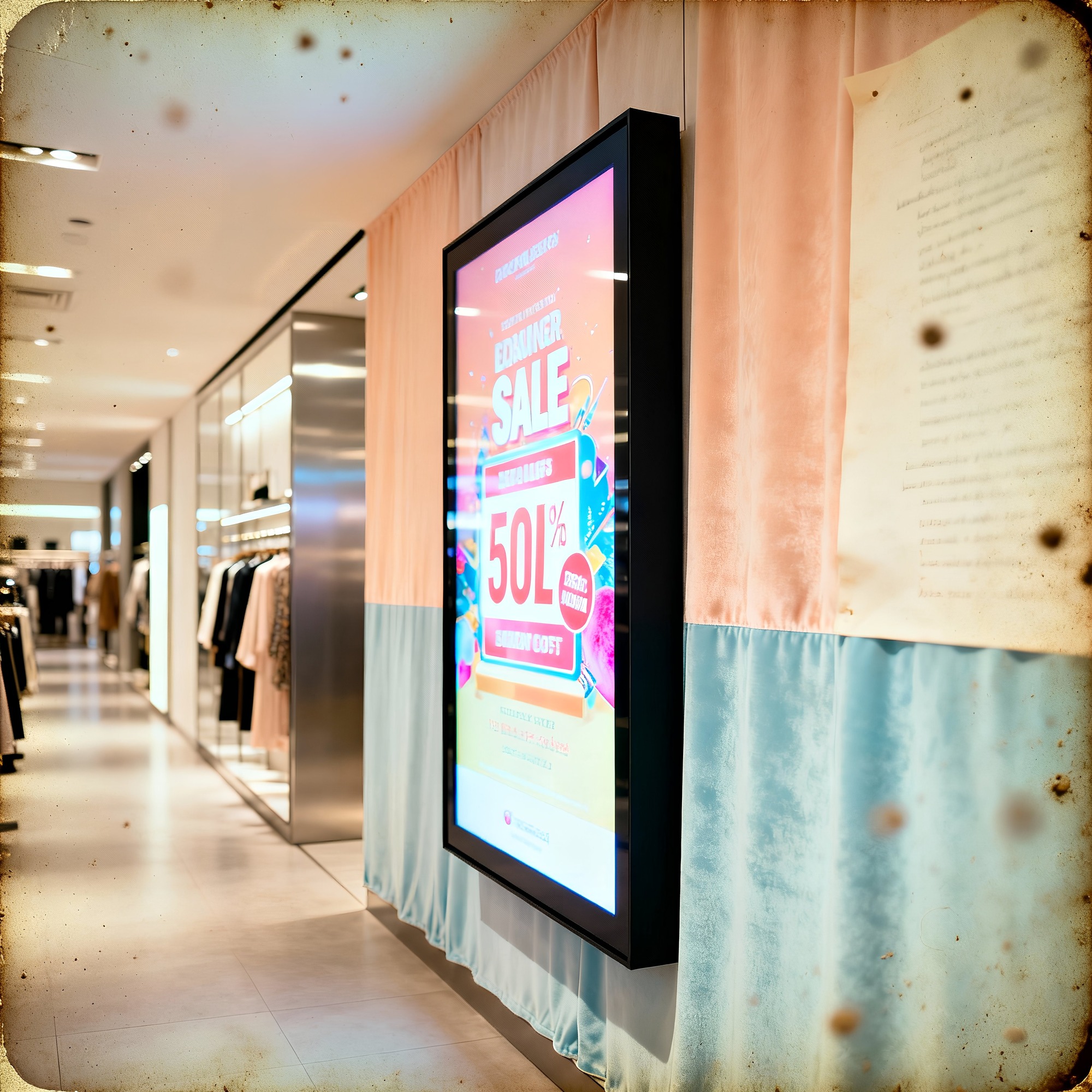 Customer Display Screen